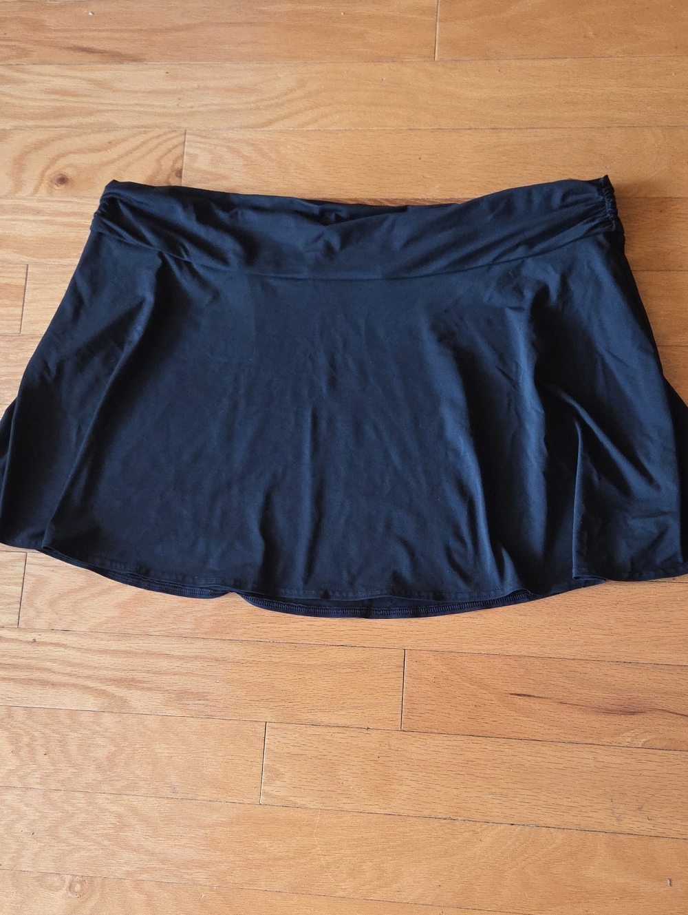 Lands' End Women's Black Swim Skirt